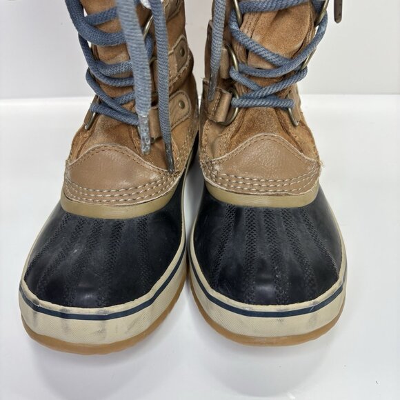 SOREL Joan of Artic Snow Winter Boots Waterproof Insulated Lace Up Women Sz 7 - Picture 6 of 14